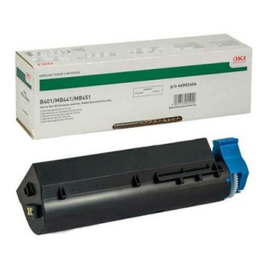 OKI 44992404 Siyah Orjinal Toner - B401 / MB441 T3059 OKI 44992404 Siyah Orjinal Toner - B401 / MB441 T3059