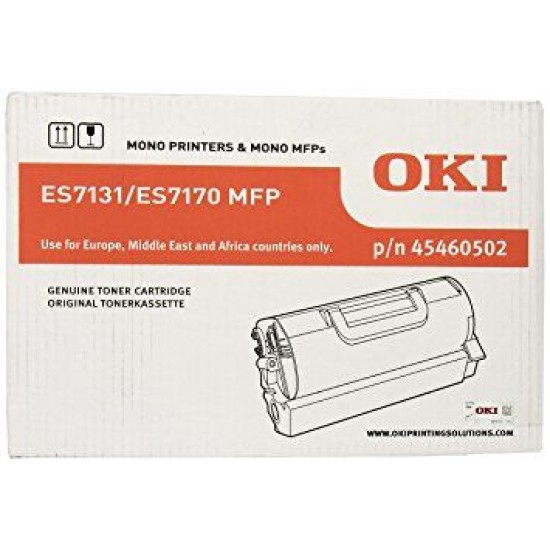 OKI 45460502 Siyah Orjinal Toner - ES7131 / ES7170 T7519 OKI 45460502 Siyah Orjinal Toner - ES7131 / ES7170 T7519