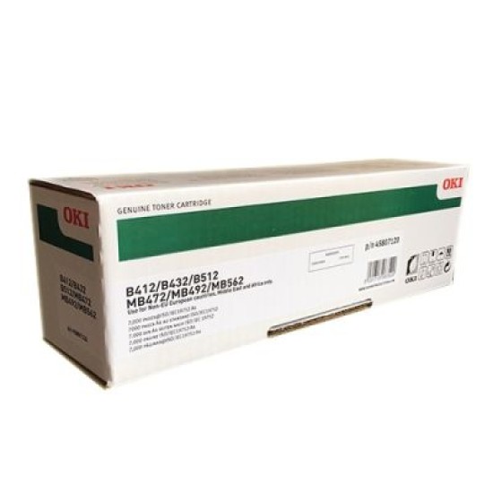OKI 45807120 Orjinal Toner - B432 / B512 T3087 OKI 45807120 Orjinal Toner - B432 / B512 T3087