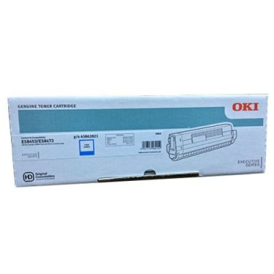 OKI 45862821 Mavi Orjinal Toner - ES8453 / ES8473 T3244