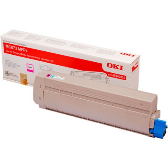 OKI 45862846 Kırmızı Orjinal Toner - MC873 T7298 OKI 45862846 Kırmızı Orjinal Toner - MC873 T7298