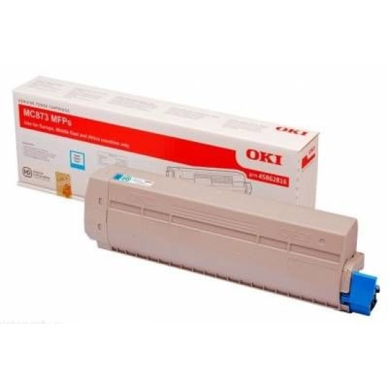 OKI 45862847 Mavi Orjinal Toner - MC873 T7299