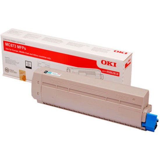 OKI 45862848 Siyah Orjinal Toner - MC873 T7300 OKI 45862848 Siyah Orjinal Toner - MC873 T7300