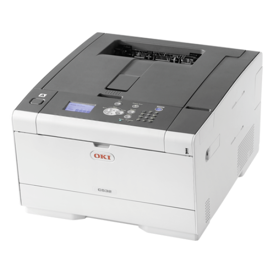 OKI 46356102 C532dn Dublex + Network Renkli Lazer Yazıcı OKI 46356102 C532dn Dublex + Network Renkli Lazer Yazıcı