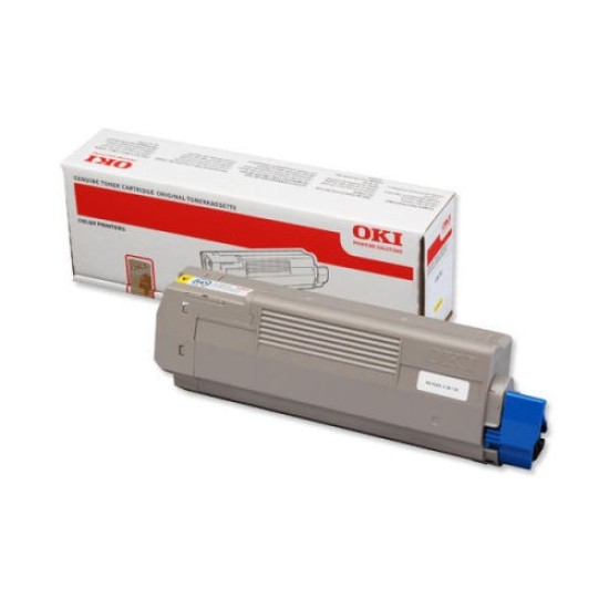 OKI 46490629 Sarı Orjinal Toner - C532 / MC563 T7150 OKI 46490629 Sarı Orjinal Toner - C532 / MC563 T7150