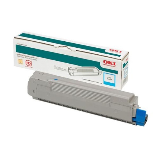 OKI 46606507 Mavi Orjinal Toner - Pro8432WT T12786 OKI 46606507 Mavi Orjinal Toner - Pro8432WT T12786