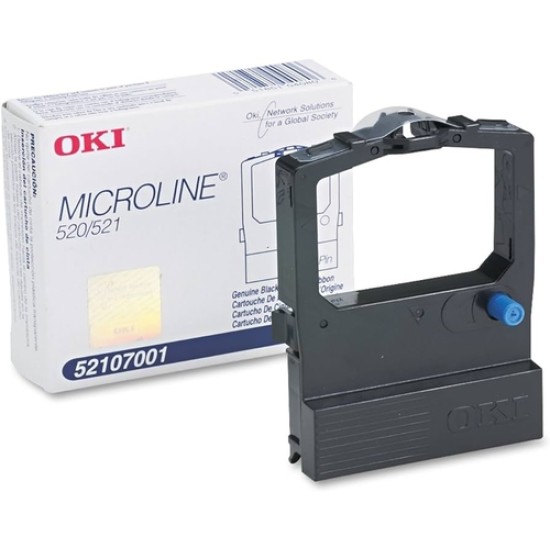OKI 52107001 Siyah Orjinal Şerit - Microline 520 / 521 OKI 52107001 Siyah Orjinal Şerit - Microline 520 / 521