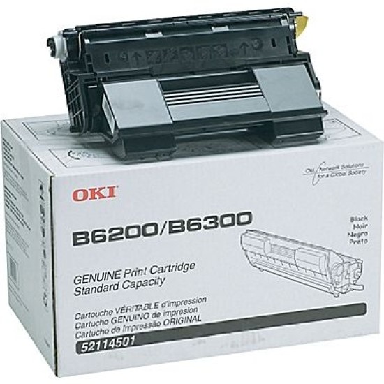 OKI 52114501 Siyah Orjinal Toner - B6200 / B6300 T3131 OKI 52114501 Siyah Orjinal Toner - B6200 / B6300 T3131