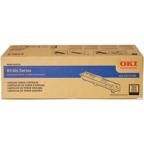 OKI 52117101 Siyah Orjinal Toner - B930 / B930dfx OKI 52117101 Siyah Orjinal Toner - B930 / B930dfx