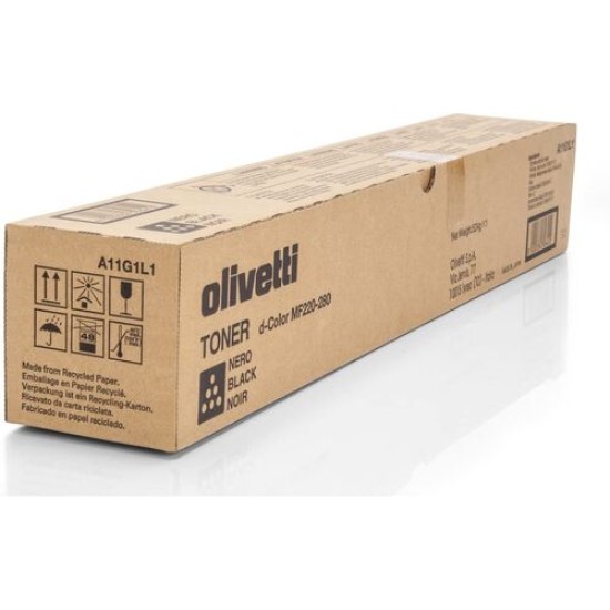 Olivetti A11G1L1 D-Color MF220/MF280 Siyah Orjinal Toner T14699