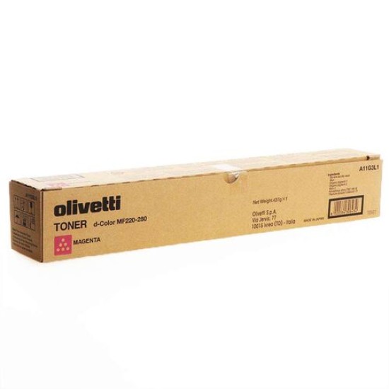 Olivetti B0856 A11G3L1 D-Color MF220/MF280 Kırmızı Orjinal Toner T13125