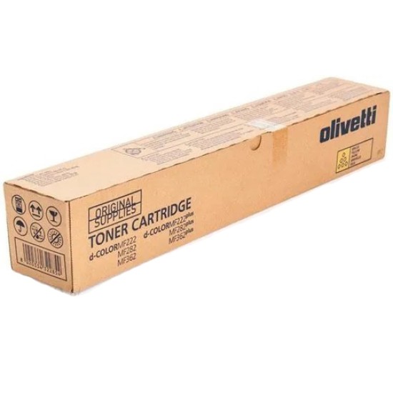 Olivetti B1039 A33K2L0 Sarı Orjinal Toner - MF222 / MF282