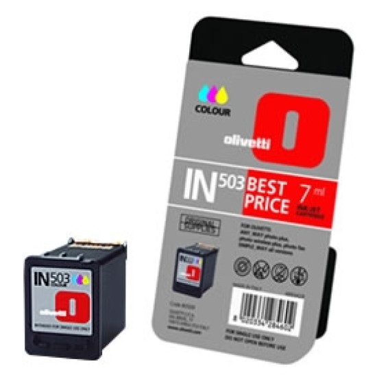 Olivetti IN503 B0509 Renkli Orjinal Kartuş T2214