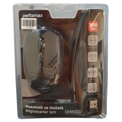 Performax SMK010 Kablosuz Siyah Optik Mouse T15747