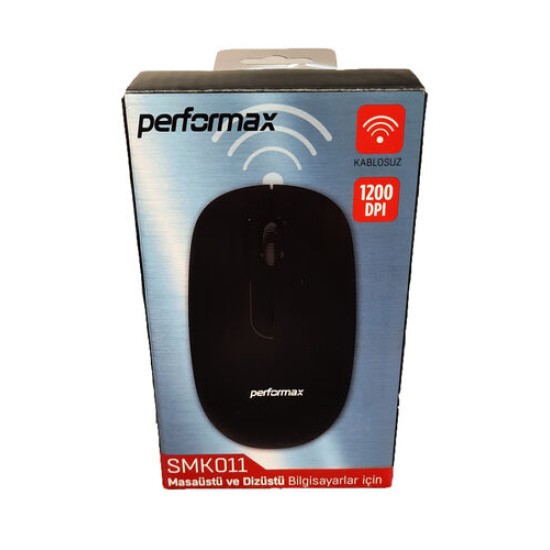 Performax SMK011 Kablosuz Siyah Optik Mouse T15748 Performax SMK011 Kablosuz Siyah Optik Mouse T15748
