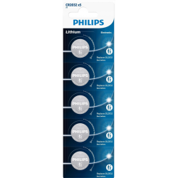 Philips CR2032P5/01B CR2032 Lityum Pil 5li Kartela 3V Philips CR2032P5/01B CR2032 Lityum Pil 5li Kartela 3V