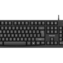 Philips K294 Siyah USB Q Multimedia Klavye SPK6294 T15523 Philips K294 Siyah USB Q Multimedia Klavye SPK6294 T15523