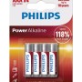 Philips LR03P4B/10 Power Alkaline Pil AAA Philips LR03P4B/10 Power Alkaline Pil AAA