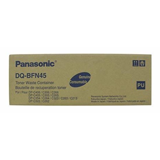 Panasonic DQ-BFN45 Waste Toner Container Atık Kutusu DP-C213, DP-C262, CP-C265, DP-C405 T11088 Panasonic DQ-BFN45 Waste Toner Container Atık Kutusu DP-C213, DP-C262, CP-C265, DP-C405 T11088