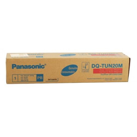 Panasonic DQ-TUN20M Kırmızı Orjinal Toner - DPC-262 / DPC-322