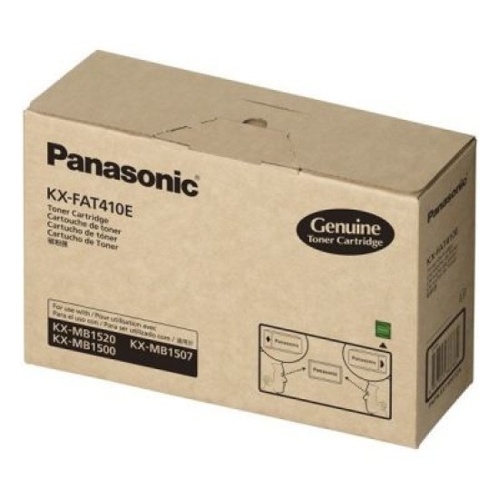 Panasonic KX-FAT410E Orjinal Toner & Drum - KX-MB1500 / MB1520 / MB1530 T6409 Panasonic KX-FAT410E Orjinal Toner & Drum - KX-MB1500 / MB1520 / MB1530 T6409