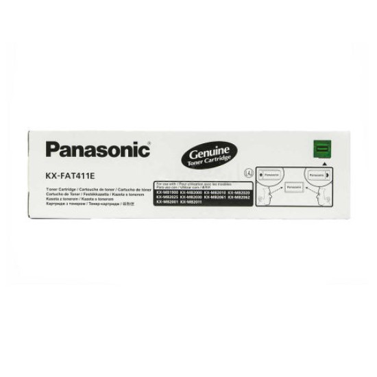 Panasonic KX-FAT411E Orjinal Toner - KX-MB2010 / KX-MB2020 / KX-MB2025 / KX-MB2030 T7086 Panasonic KX-FAT411E Orjinal Toner - KX-MB2010 / KX-MB2020 / KX-MB2025 / KX-MB2030 T7086