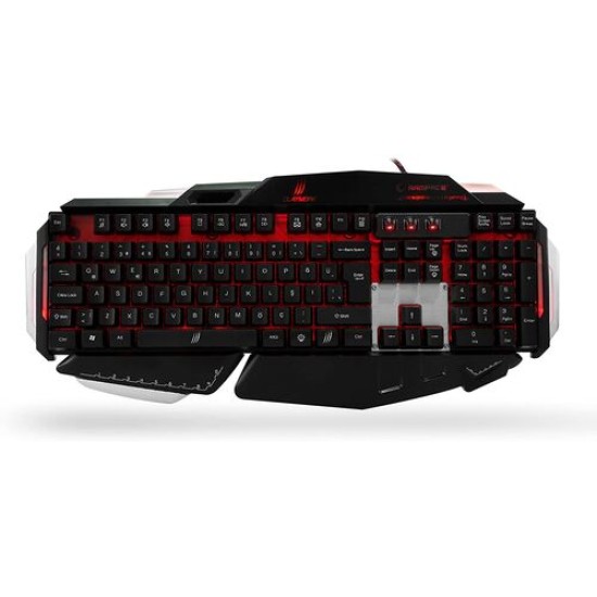 Rampage Claymore Siyah USB Gaming Q Multimedia Klavye T15986 Rampage Claymore Siyah USB Gaming Q Multimedia Klavye T15986