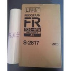 Riso S-2817 96W A3 Fr Master - FR-3910 / FR-3950 T18 Riso S-2817 96W A3 Fr Master - FR-3910 / FR-3950 T18