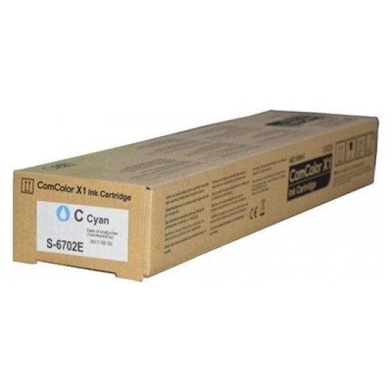 Riso S-6702E Mavi Orjinal Mürekkep - ComColor 3110 / 3150 Riso S-6702E Mavi Orjinal Mürekkep - ComColor 3110 / 3150