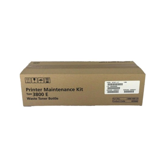 Ricoh 400662 Orjinal Atık Toner Kutusu - Type 3800 Ricoh 400662 Orjinal Atık Toner Kutusu - Type 3800
