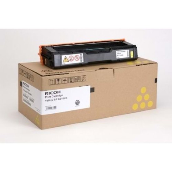 Ricoh 406482 SP-C310HE Sarı Orjinal Toner SP-C231SF, SP-C232, SP-C310, SP-C311 6,000 Sayfa T11021 Ricoh 406482 SP-C310HE Sarı Orjinal Toner SP-C231SF, SP-C232, SP-C310, SP-C311 6,000 Sayfa T11021