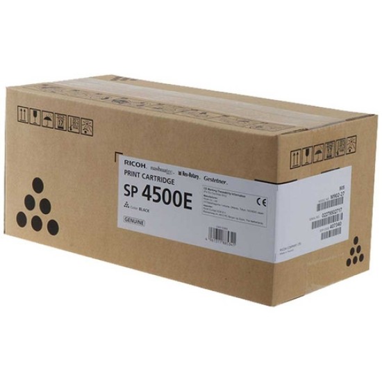 Ricoh 407340 Siyah Orjinal Toner - SP-4500E / SP4510 Ricoh 407340 Siyah Orjinal Toner - SP-4500E / SP4510