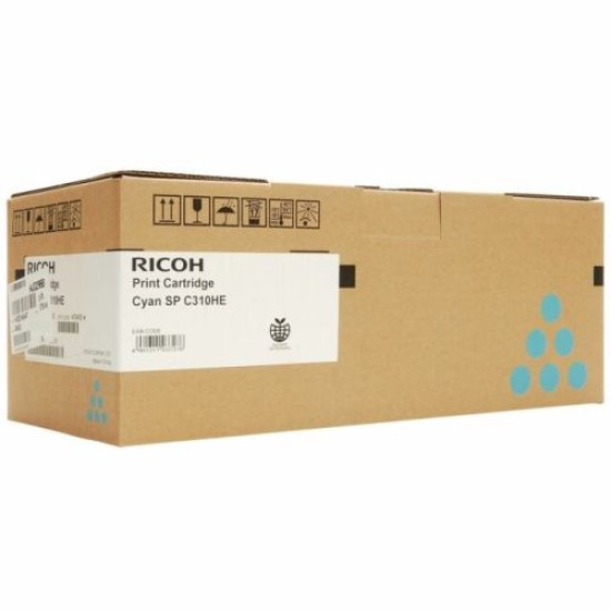 Ricoh 407637 SP-C310HE Mavi Orjinal Toner SP-C231SF, SP-C232, SP-C310, SP-C311 6,000 Sayfa T11024 Ricoh 407637 SP-C310HE Mavi Orjinal Toner SP-C231SF, SP-C232, SP-C310, SP-C311 6,000 Sayfa T11024