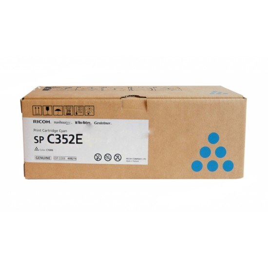 Ricoh 408216 Mavi Orjinal Toner - SP-C352DN Ricoh 408216 Mavi Orjinal Toner - SP-C352DN