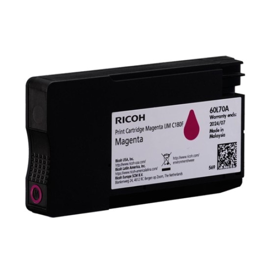 Ricoh 408519 Kırmızı Orjinal Kartuş - IJM C180F Ricoh 408519 Kırmızı Orjinal Kartuş - IJM C180F