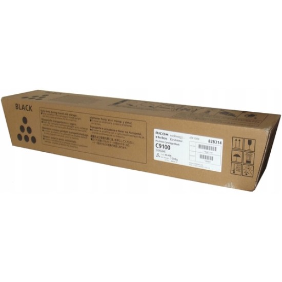 Ricoh 828314 Siyah Orjinal Toner - C9100 Ricoh 828314 Siyah Orjinal Toner - C9100