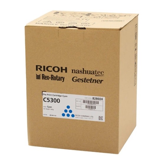 Ricoh 828604 Mavi Orjinal Toner - Pro C5300s / Pro C5310s Ricoh 828604 Mavi Orjinal Toner - Pro C5300s / Pro C5310s