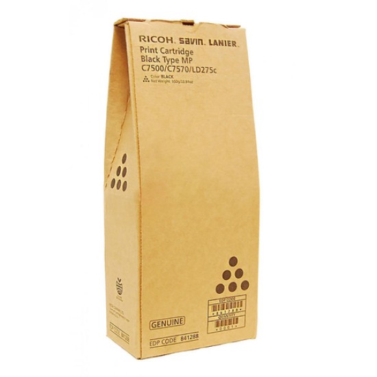 Ricoh 841288 Siyah Orjinal Toner - MP-C6000 / MP-C7500 Ricoh 841288 Siyah Orjinal Toner - MP-C6000 / MP-C7500