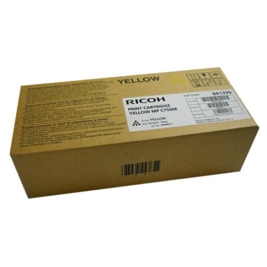 Ricoh 841399 Sarı Orjinal Toner - MP-C600 / MP-C7500 Ricoh 841399 Sarı Orjinal Toner - MP-C600 / MP-C7500