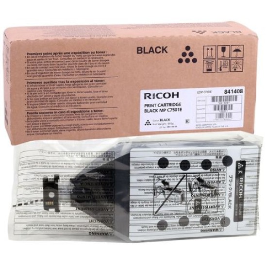 Ricoh 841412 Siyah Orjinal Toner - MP-C6501 / MP-C7501 / MP-C7500 T7054 Ricoh 841412 Siyah Orjinal Toner - MP-C6501 / MP-C7501 / MP-C7500 T7054