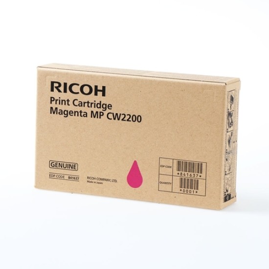 Ricoh 841637 Kırmızı Orjinal Toner - MP-CW2200SP / MP-CW2201SP Ricoh 841637 Kırmızı Orjinal Toner - MP-CW2200SP / MP-CW2201SP