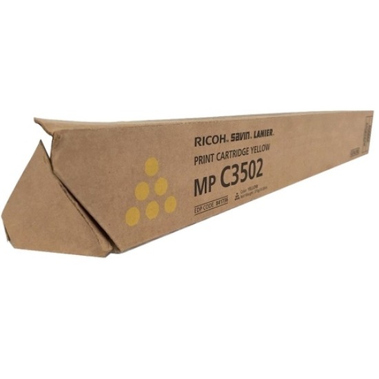 Ricoh 841736 Sarı Orjinal Toner - MP-C3002 / MP-C3502 T15695 Ricoh 841736 Sarı Orjinal Toner - MP-C3002 / MP-C3502 T15695