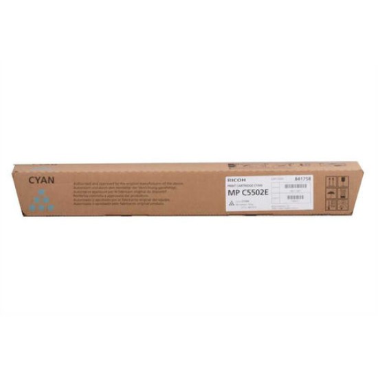 Ricoh 841758 Mavi Orjinal Toner - MP-C5502 / MP-C4502 T12500