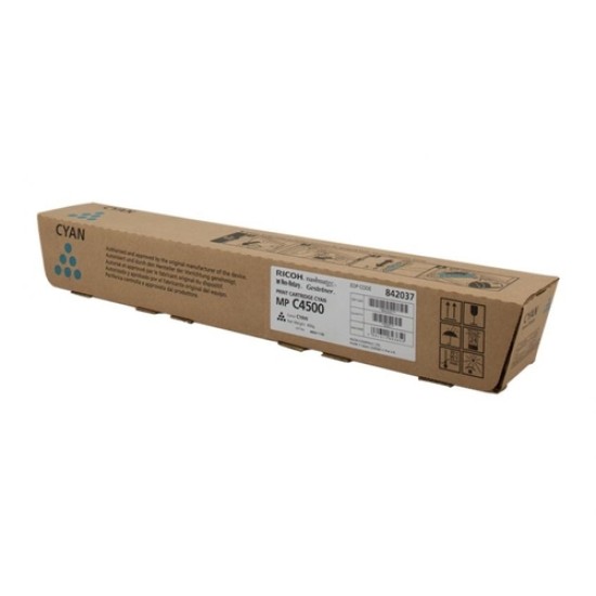Ricoh 842037 Mavi Orjinal Toner - MP-C3500 / MP-C4500 Ricoh 842037 Mavi Orjinal Toner - MP-C3500 / MP-C4500