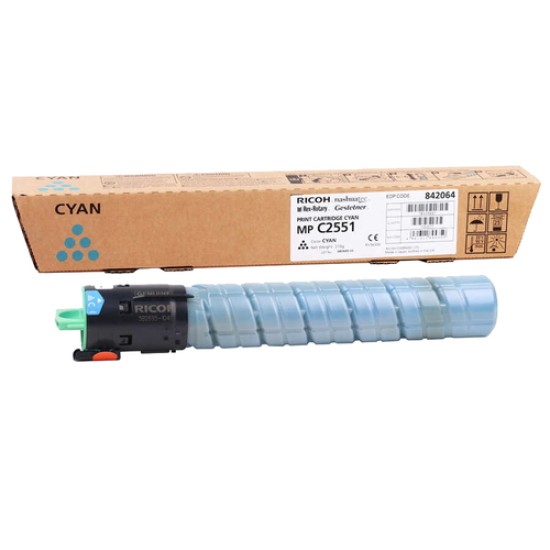 Ricoh 842064 Mavi Orjinal Toner Yüksek Kapasiteli - MP-C2030 / MP-C2050