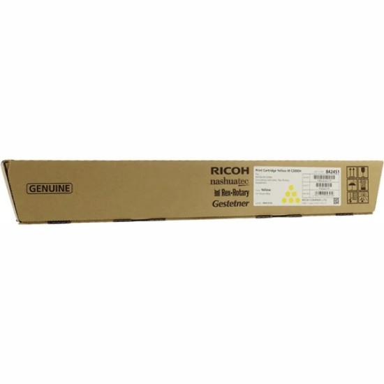 Ricoh 842451 Sarı Orjinal Toner - Aficio MC2000 / MC2001 Ricoh 842451 Sarı Orjinal Toner - Aficio MC2000 / MC2001
