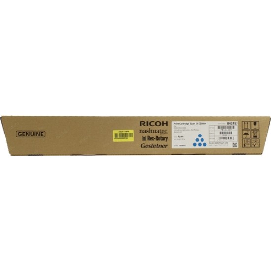 Ricoh 842453 Mavi Orjinal Toner - Aficio MC2000 / MC2001 Ricoh 842453 Mavi Orjinal Toner - Aficio MC2000 / MC2001