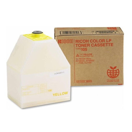 Ricoh 885407 Type 105 Sarı Orjinal Toner - CL7000 / CL7100 T16079 Ricoh 885407 Type 105 Sarı Orjinal Toner - CL7000 / CL7100 T16079