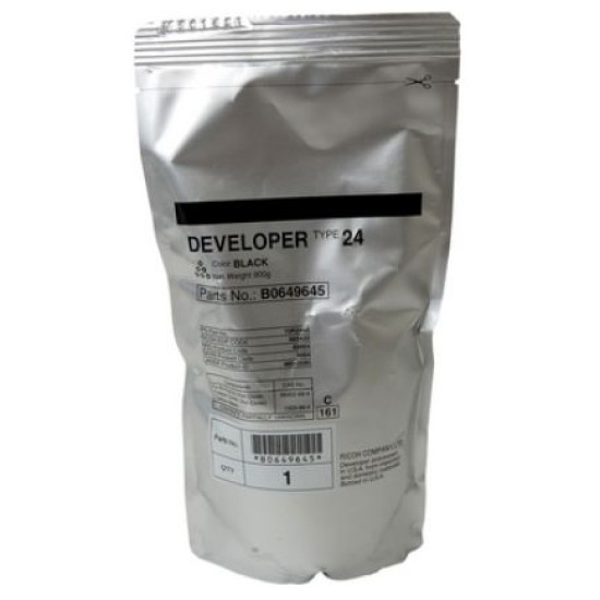 Ricoh B0649640 Type 24 Siyah Orjinal Developer - 1060 / 1075