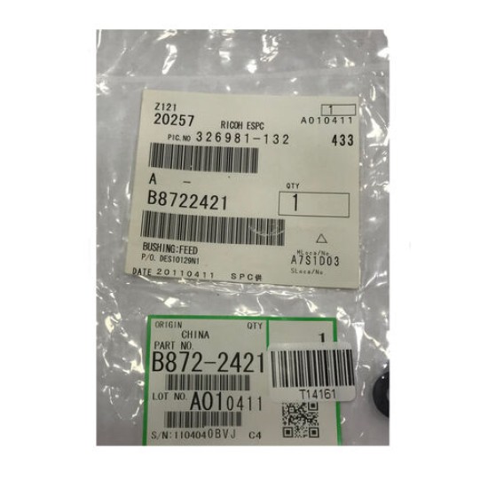 Ricoh B872-2421 Feeder Bushing - MP201SPF / MP201 T14161